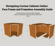 Navigating Custom Cabinets Online: Face Frame and Frameless Assembly Guide Navigating Custom Cabinets Online: Face Frame and Frameless Assembly Guide